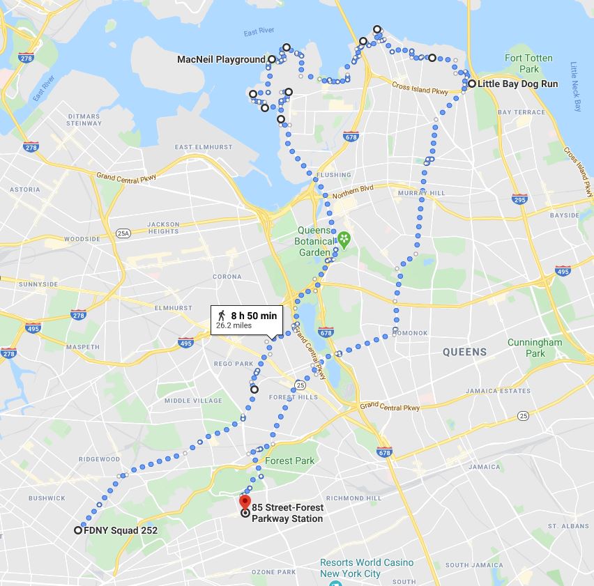 Week 23 route